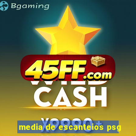 media de escanteios psg